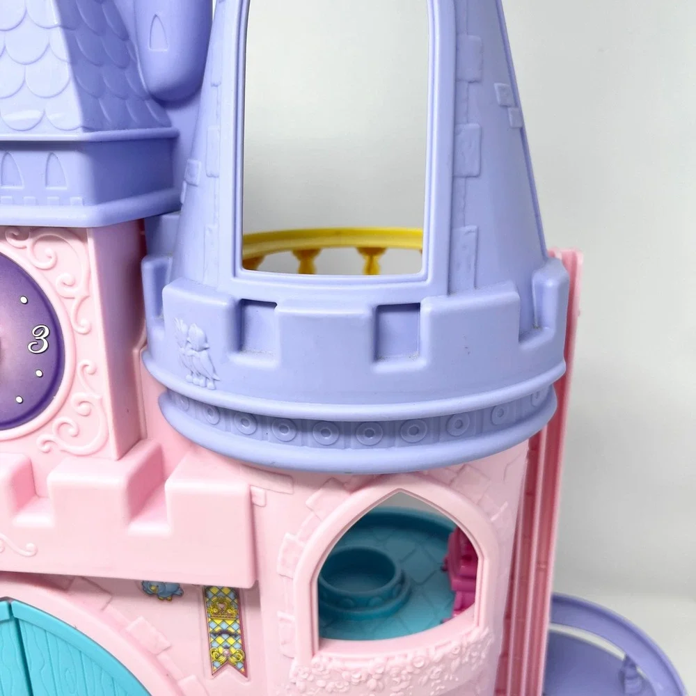 Vintage Fisher Price Little People Disney Princess Songs Palace‎ Musical Castle